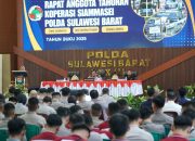 Wakapolda Sulbar Ajak Personel Bersinergi: Jadikan Koperasi Siammasei Wadah Perjuangan Kesejahteraan Bersama