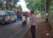Polsek Jajaran Polres Soppeng Laksanakan Pengaturan Lalu Lintas Pagi, Wujudkan Keamanan dan Keselamatan Pengguna Jalan