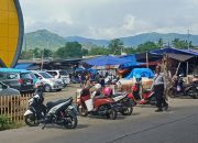 Giat Pengamanan Pasar Sentral Soppeng, Polres Hadir Berikan Rasa Aman