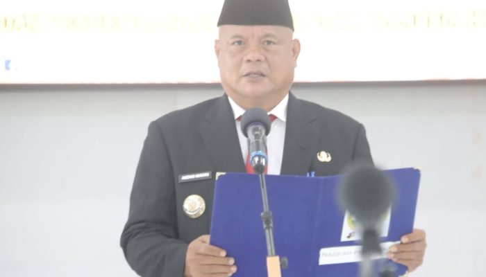 Bupati Nias Utara Lantik 12 Pejabat Pimpinan Tinggi Pratama