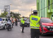 Ditlantas Polda Sulbar Gencar Kawal Lalu Lintas, Pastikan Arus Kendaraan Lancar di Jam Macet