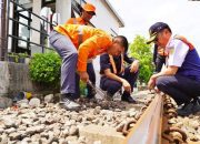 Waspada Cuaca Ekstrem, KAI Daop 7 Madiun Tingkatkan Mitigasi dan Kesiapsiagaan Prasarana