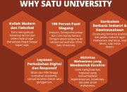 Alasan Kenapa SATU University Layak Jadi Pilihan Kuliahmu