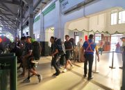 Hari Terakhir Periode Libur Imlek, Volume Penumpang KA di Stasiun Tegal Capai Lima Ribu Lebih
