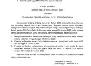 PENGUMUMAN RESMI: Pemprov Sulawesi Barat Instruksikan Pengibaran Bendera Setengah Tiang Sebagai Tanda Berkabung