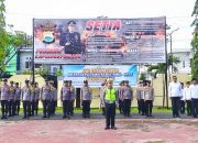 Polres Pinrang Gelar Apel Pasukan Operasi Keselamatan Pallawa 2026
