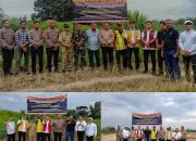 Cegah Aktifitas Galian C Ilegal, Polres Sergai Pasang Spanduk Himbauan Larangan di Bantaran Sungai Ular Perbaungan