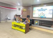 Polres Soppeng Gelar Anev Minggu I Operasi Keselamatan Pallawa 2026