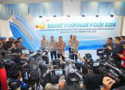 Beri Arahan di Rapim Polri, Kapolri Tegaskan Dukung-Kawal Penuh Program Pemerintah