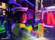 Polda Sulbar Lakukan Pengecekan Bus Jelang Libur Ramadan Demi Keselamatan Penumpang