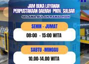 Ramadhan Produktif! Perpusip Sulbar Tetap Buka 7 Hari Layani Masyarakat