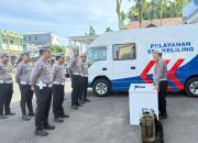 Dirlantas Serahkan Mobil SIM Keliling untuk Polresta Mamuju, Dukung Pelayanan Lebih Maksimal