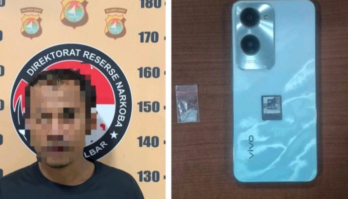 Penggerebekan di Rumah AH, Ditresnarkoba Polda Sulbar Amankan Sabu