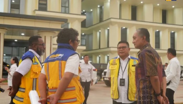 Menteri PU Tinjau Progres KPP Papua Selatan, Tekankan Pentingnya Sistem Drainase Berkelanjutan