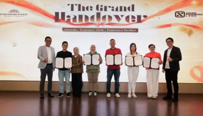 Tepat Waktu dan Legalitas Terjamin, Podomoro Park Bandung Siap Serah Terima 700 Unit Millennial Home!