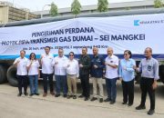 Krakatau Steel Perkuat Ketahanan Energi Nasional Lewat Pengiriman Perdana Pipa Proyek Dumai–Sei Mangkei