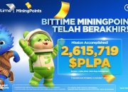 Bittime Mining Points Resmi Berakhir, Volume Perdagangan Naik Lebih dari 50%