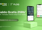 FLOQ Gandeng Blibli Tiket Rewards, Hadirkan Program “First Trade, First Reward” bagi Pengguna
