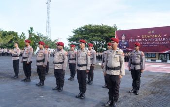 Bongkar 15 Kasus Curanmor, Kapolresta hingga 11 Personel Polresta Mamuju Diguyur Penghargaan Kapolda Sulbar