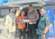 Layanan Samkel di Pasar Tasiu Kalukku, UPTD Pelayanan Pajak Mamuju Catat Penerimaan Rp6,2 Juta