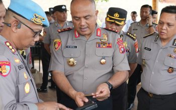 Kapolda Sulbar Cek Serentak Senpi Organik Seluruh Personel, Tegaskan Penggunaan Harus Sesuai Aturan