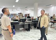 Kunjungan Perdana Pasca Pelantikan, Kakanwil BPN Sulbar Monitoring Layanan di Kantah Mamuju​​