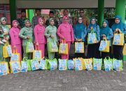 Bhayangkari, Persit, dan PKK Kecamatan Citta Bersatu Berbagi Sembako untuk Warga Kurang Mampu