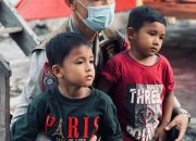 Misi Kemanusian Pulihkan Trauma Korban Kebakaran di Polman, Tim Pisikologi Biro SDM Hadir Berikan Bantuan