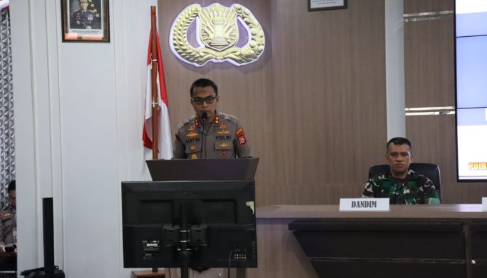 Pastikan Mudik Aman, Kapolres Soppeng Pimpin Rakor Lintas Sektoral Pengamanan Lebaran