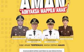 Dukung Kabupaten Layak Anak, Kejari Soppeng Buka Posko Pembuatan KIA di Pasar Ramadhan SUKSES 2026