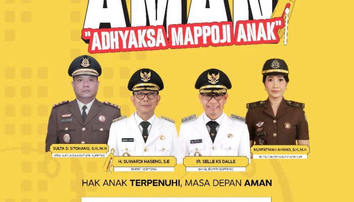 Dukung Kabupaten Layak Anak, Kejari Soppeng Buka Posko Pembuatan KIA di Pasar Ramadhan SUKSES 2026