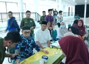 Bupati Soppeng Tinjau Posko Cek Kesehatan Gratis di Pasar Ramadhan, Warga Antusias Periksa Kesehatan