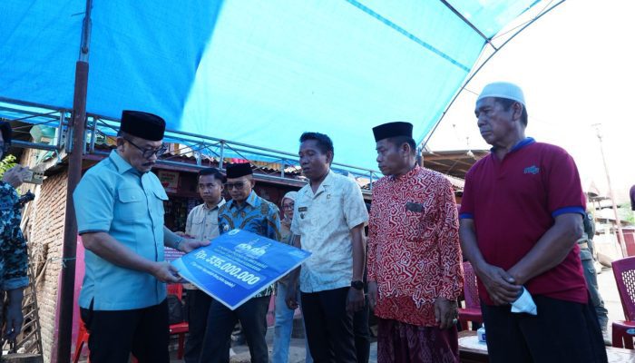 Wakil Ketua DPRD Sulbar Suraidah Dampingi Gubernur Kunker ke Polman, Salurkan Bantuan dan Doa Bersama 40 Hari Wafatnya Salim S. Mengga