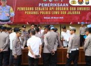 Kapolres Luwu Pimpin Apel Pagi dan Pemeriksaan Senpi, Tekankan Disiplin dan Kepatuhan Prosedur