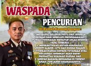 Antisipasi Pencurian Saat Ramadan, Polsek Pitumpanua Imbau Warga Tingkatkan Keamanan Rumah