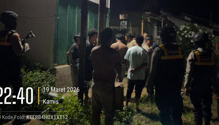 Polresta Mamuju Sigap Datangi TKP Keributan dan Berhasil Amankan Para Pihak Berselisih