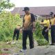 Peduli Lingkungan, Polda Sulbar Gelar Kerja Bakti dan Tanam Pohon