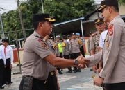 Polresta Mamuju Gelar Halal Bihalal Bersama Seluruh Personel