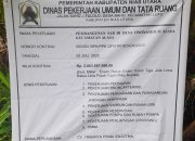 Proyek SAB Senilai Rp 2,6 Miliar Disorot, Fisik Ada Tapi Air Tak Mengalir