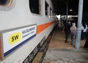 KA Siliwangi Jadi Primadona Lebaran 2026, Okupansi Tembus 201% di Lintas Cipatat–Sukabumi