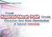 Proyek Koperasi Merah Putih Dimulai, Kebutuhan Besi Mulai Diperebutkan di Seluruh Indonesia