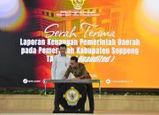 Bupati Soppeng Serahkan LKPD Unaudited TA 2025 ke BPK
