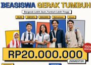 Gerak Tumbuh Luncurkan Beasiswa Rp20 Juta dengan Komitmen Perlindungan Data