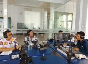 Narasumber Dialog Interaktif, Kabid LLAJ Disperkimtanhub Paparkan Hasil Pemantauan Arus Balik Lebaran di Sulbar