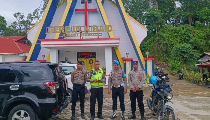 Polresta Mamuju dan Polsek Jajaran Gelar Pengamanan Ketat Ibadah Jumat Agung di Sejumlah Gereja
