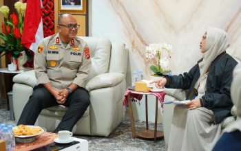 Kapolda Sulbar Audiensi dengan Kepala BPS, Bahas Data Ekonomi dan Potensi Wilayah