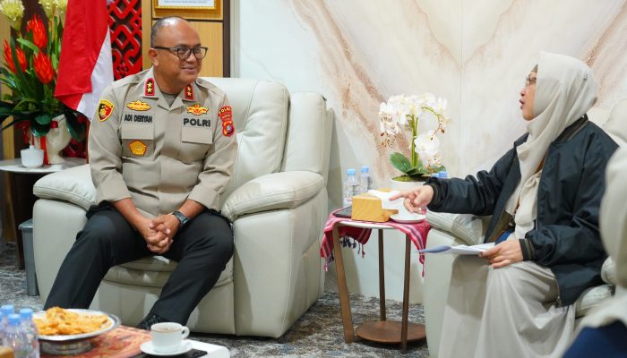 Kapolda Sulbar Audiensi dengan Kepala BPS, Bahas Data Ekonomi dan Potensi Wilayah