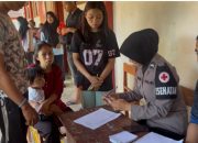 Biddokkes Polda Sulbar dan Polresta Mamuju Berikan Layanan Kesehatan Gratis di Pelosok Desa
