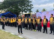 100 Personel Polresta Mamuju Meriahkan CFD dalam Rangka HUT Polda Sulbar ke-10