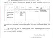 Jamin Kepastian Hukum, Kantor Pertanahan Luwu Utara Umumkan Sertifikat Hilang